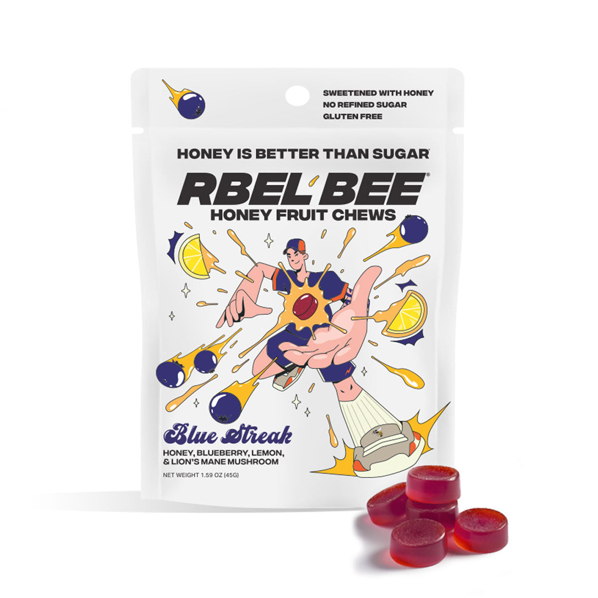 Blue Streak Fruit Chews